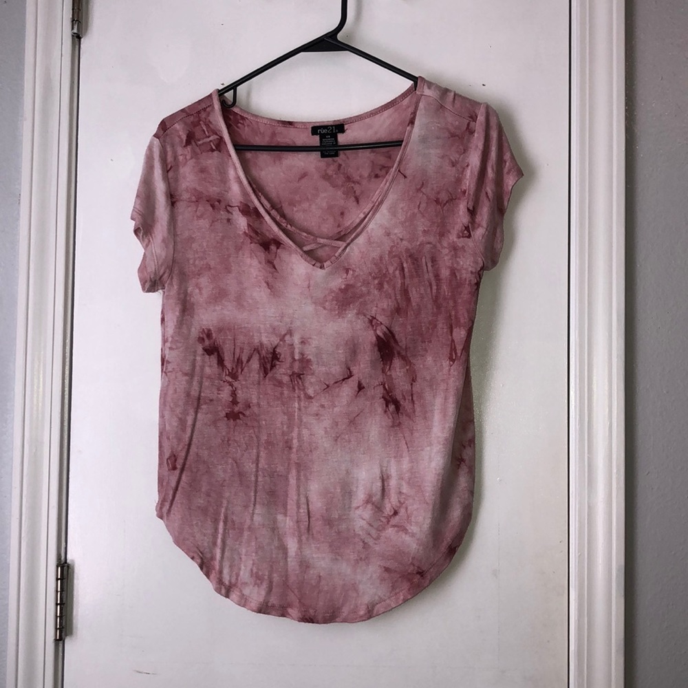 v neck shirt